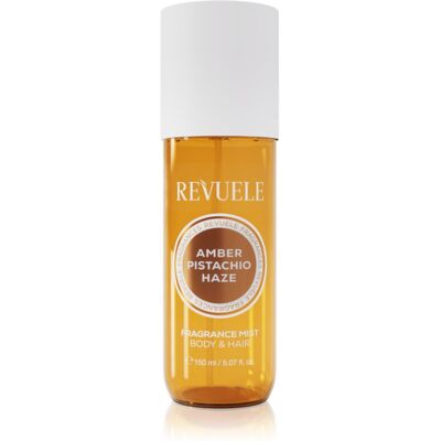 Revuele Amber Pistachio Haze Fragrance Mist brume parfumée corps et cheveux pour femme 150 ml Revuele Amber Pistachio Haze Fragrance Mist brume parfumée corps et cheveux pour femme 150 ml