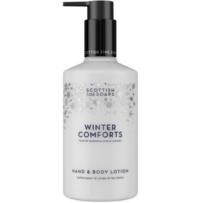 Scottish Fine Soaps Winter Comforts lait hydratant mains et corps parfums Toasted Marshmallow & Caramel 300 ml Scottish Fine Soaps Winter Comforts lait hydratant mains et corps parfums Toasted Marshmallow & Caramel 300 ml