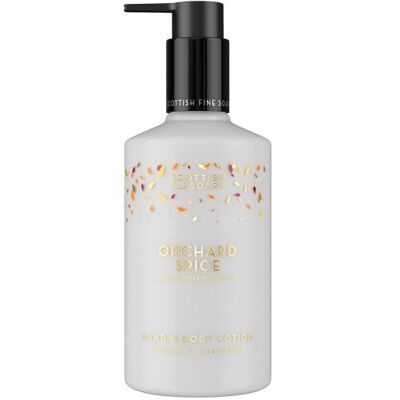 Scottish Fine Soaps Orchard Spice Hand & Body Lotion lait hydratant mains et corps 300 ml Scottish Fine Soaps Orchard Spice Hand & Body Lotion lait hydratant mains et corps 300 ml