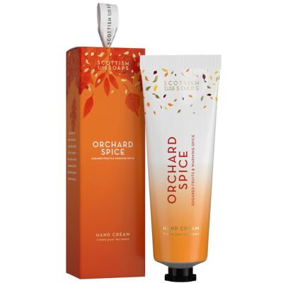 Scottish Fine Soaps Orchard Spice Hand Cream crème mains dans une boîte 75 ml Scottish Fine Soaps Orchard Spice Hand Cream crème mains dans une boîte 75 ml