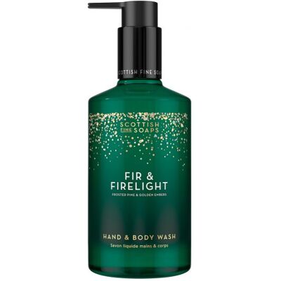 Scottish Fine Soaps Fir & Firelight gel lavant mains et corps 300 ml Scottish Fine Soaps Fir & Firelight gel lavant mains et corps 300 ml
