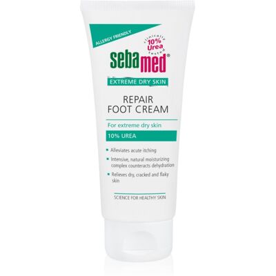Crème pour les pieds Sebamed pour peau extrêmement sèche - Nourrissante et hydratante Crème pour les pieds Sebamed pour peau extrêmement sèche - Nourrissante et hydratante