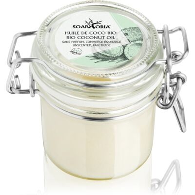 Soaphoria Organic Bio Coconut Oil huile de coco bio 125 ml Soaphoria Organic Bio Coconut Oil huile de coco bio 125 ml