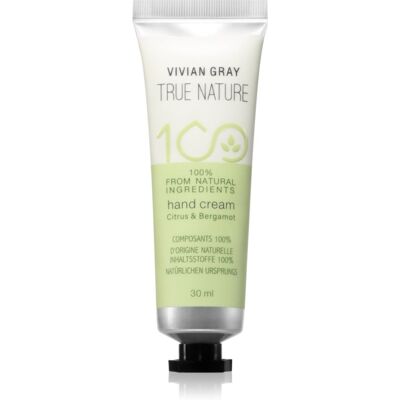 Vivian Gray True Nature Citrus & Bergamot crème hydratante mains 30 ml Vivian Gray True Nature Citrus & Bergamot crème hydratante mains 30 ml