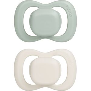 B.Box Natural Rubber 0-6m tétine Sage/Vanilla 2 pcs B.Box Natural Rubber 0-6m tétine Sage/Vanilla 2 pcs