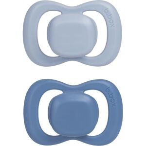 B.Box Silicone 0-6m tétine Ocean/Sky 2 pcs B.Box Silicone 0-6m tétine Ocean/Sky 2 pcs