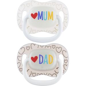 Canpol babies MUM&DAD tétine 6-18 m 2 pcs Canpol babies MUM&DAD tétine 6-18 m 2 pcs