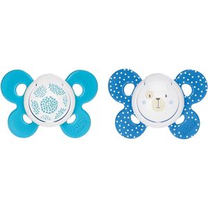 Chicco Physio Comfort 6-16m tétine Boy-Dots/Bear 2 pcs Chicco Physio Comfort 6-16m tétine Boy-Dots/Bear 2 pcs