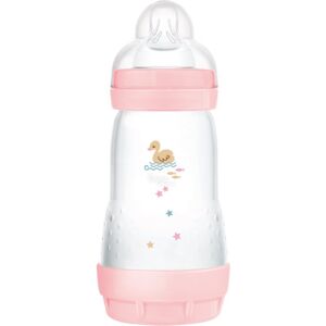 MAM Perfect Star Anti-colic Bottle biberon anti-coliques 2m+ Pink 260 ml MAM Perfect Star Anti-colic Bottle biberon anti-coliques 2m+ Pink 260 ml