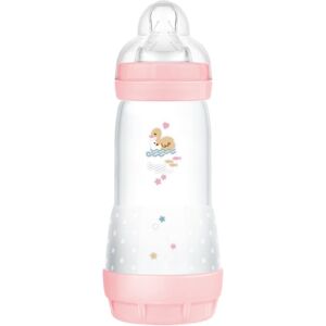 MAM Perfect Star Anti-colic Bottle biberon anti-coliques 4m+ Pink 320 ml MAM Perfect Star Anti-colic Bottle biberon anti-coliques 4m+ Pink 320 ml