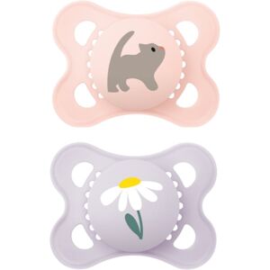 MAM Original 0+m tétine Pink/ Purple 2 pcs MAM Original 0+m tétine Pink/ Purple 2 pcs