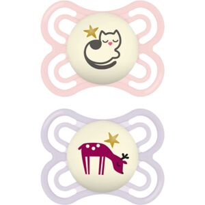 MAM Perfect Night 0+ months tétine Pink/ Purple 2 pcs MAM Perfect Night 0+ months tétine Pink/ Purple 2 pcs