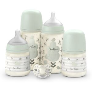 Suavinex Birdies Set ensemble pour les bébés 0m+ Green Suavinex Birdies Set ensemble pour les bébés 0m+ Green