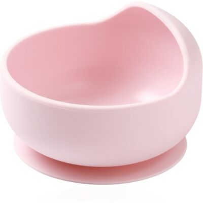 Bol en silicone Baby Ono Rose avec ventouse - Bol pour bébé Bol en silicone Baby Ono Rose avec ventouse - Bol pour bébé