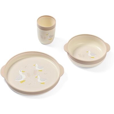 BabyOno Be Active Feeding Set Farmer set de repas 12m+ 3 pcs BabyOno Be Active Feeding Set Farmer set de repas 12m+ 3 pcs