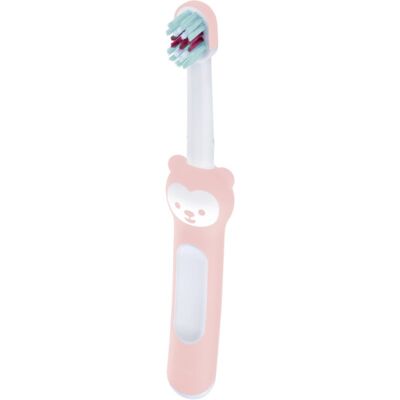 MAM Baby’s Brush Rose - Brosse à dents pour enfants 6m+ MAM Baby’s Brush Rose - Brosse à dents pour enfants 6m+