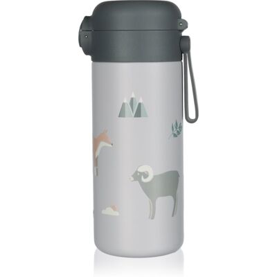 Zopa Thermo Bottle with Silicone Holder and Drinking Spout thermos avec paille 1 pcs Zopa Thermo Bottle with Silicone Holder and Drinking Spout thermos avec paille 1 pcs