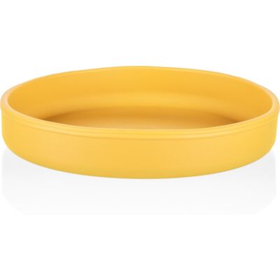 Assiette en Silicone Zopa - Jaune Moutarde - Vaisselle pour Enfants Assiette en Silicone Zopa - Jaune Moutarde - Vaisselle pour Enfants