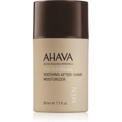 AHAVA Time To Energize Men crème apaisante et hydratante après-rasage 50 ml AHAVA Time To Energize Men crème apaisante et hydratante après-rasage 50 ml