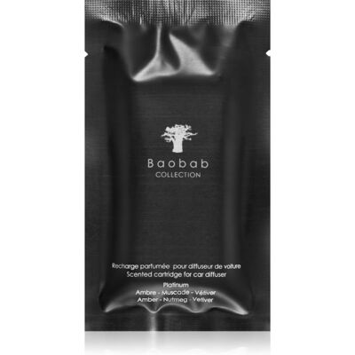 Baobab Collection Les Exclusives Platinum désodorisant voiture recharge 1 pcs Baobab Collection Les Exclusives Platinum désodorisant voiture recharge 1 pcs
