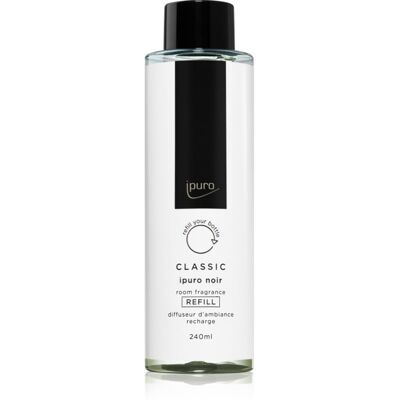 ípuro Classic Noir recharge pour diffuseur d'huiles essentielles 240 ml ípuro Classic Noir recharge pour diffuseur d'huiles essentielles 240 ml