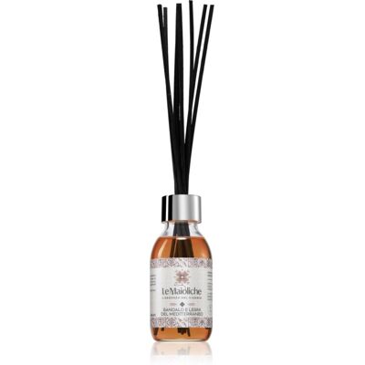 THD Le Maioliche Sandalo e Legni Del Mediterraneo diffuseur d'huiles essentielles avec recharge 100 ml THD Le Maioliche Sandalo e Legni Del Mediterraneo diffuseur d'huiles essentielles avec recharge 100 ml