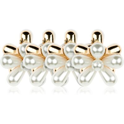 invisibobble Clipstar Pearly Flower pinces à cheveux taille S 4 pcs invisibobble Clipstar Pearly Flower pinces à cheveux taille S 4 pcs