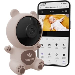 TrueLife NannyCam S3 Smart - Moniteur vidéo pour bébé - HD, vision nocturne TrueLife NannyCam S3 Smart - Moniteur vidéo pour bébé - HD, vision nocturne