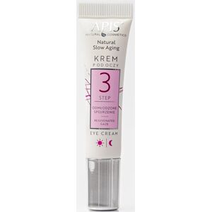 Apis Natural Cosmetics Slow Aging Step 3 - Crème pour les yeux illuminatrice et rajeunissante Apis Natural Cosmetics Slow Aging Step 3 - Crème pour les yeux illuminatrice et rajeunissante