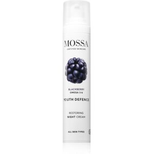 Crème de Nuit Mossa Mûre - Régénérante, Hydratante & Anti-Âge Crème de Nuit Mossa Mûre - Régénérante, Hydratante & Anti-Âge