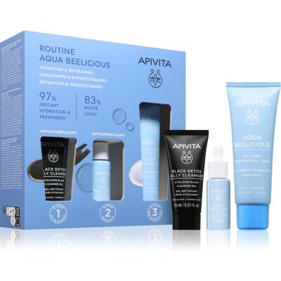 Apivita Aqua Beelicious Hydrating & Refreshing Routine Set ensemble pour une hydratation intense Apivita Aqua Beelicious Hydrating & Refreshing Routine Set ensemble pour une hydratation intense