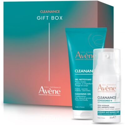 Avène Cleanance Gift Box coffret cadeau pour peaux grasses sujettes à l'acné Avène Cleanance Gift Box coffret cadeau pour peaux grasses sujettes à l'acné