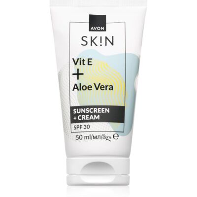 Avon Sk!n Vit E + Aloe Vera crème visage SPF 30 50 ml Avon Sk!n Vit E + Aloe Vera crème visage SPF 30 50 ml