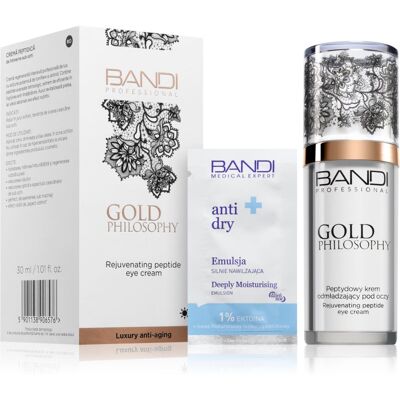 BANDI Gold Philosophy crème yeux avec des peptides 30 ml BANDI Gold Philosophy crème yeux avec des peptides 30 ml