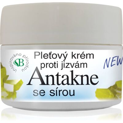Crème visage Antakne de Bione Cosmetics avec soufre - Hydratant pour femmes Crème visage Antakne de Bione Cosmetics avec soufre - Hydratant pour femmes