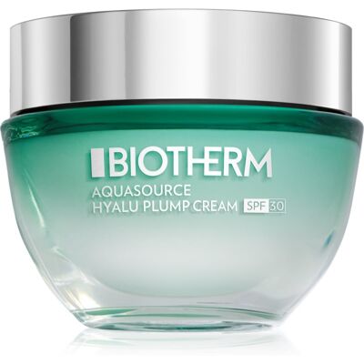 Biotherm Aquasource Hyalu Plump Cream crème hydratante visage SPF 30 50 ml Biotherm Aquasource Hyalu Plump Cream crème hydratante visage SPF 30 50 ml