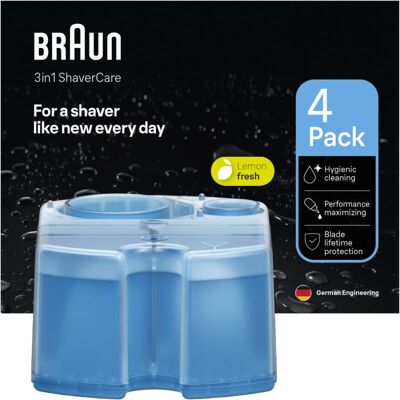 Recharge Braun CCR LemonFresh - 4 pièces Recharge Braun CCR LemonFresh - 4 pièces