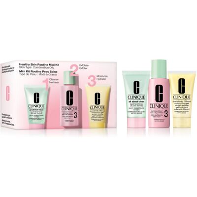 Clinique Mini Kit Healthy Skin Routine Skin Type 3 coffret cadeau Clinique Mini Kit Healthy Skin Routine Skin Type 3 coffret cadeau