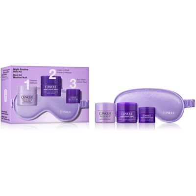 Clinique Mini Kit Night Routine coffret cadeau Clinique Mini Kit Night Routine coffret cadeau