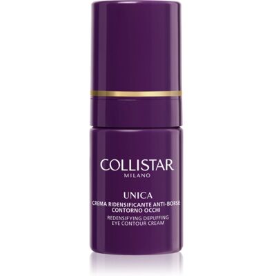 Collistar Unica Redensifying Draining Anti-Bags Eye Contour crème illuminatrice yeux anti-poches et anti-cernes 15 ml Collistar Unica Redensifying Draining Anti-Bags Eye Contour crème illuminatrice yeux anti-poches et anti-cernes 15 ml