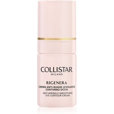 Collistar Rigenera Smoothing Anti-Wrinkle Eye Contour crème lissante yeux anti-rides 15 ml Collistar Rigenera Smoothing Anti-Wrinkle Eye Contour crème lissante yeux anti-rides 15 ml