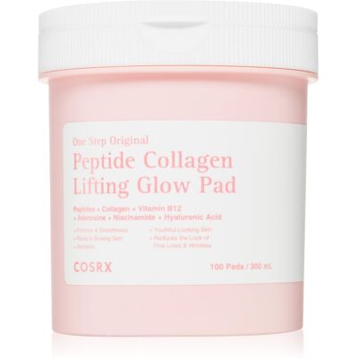 Cosrx One Step Original Peptide Collagen Lifting Glow Pad patchs toniques fermeté et lifting 100 pcs Cosrx One Step Original Peptide Collagen Lifting Glow Pad patchs toniques fermeté et lifting 100 pcs