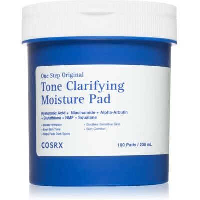 Cosrx One Step Original Tone Clarifying Moisture Pad patchs toniques pour un effet naturel 100 pcs Cosrx One Step Original Tone Clarifying Moisture Pad patchs toniques pour un effet naturel 100 pcs