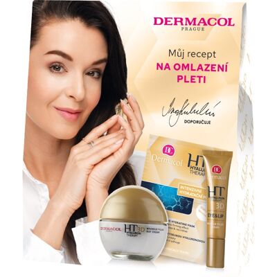 Dermacol Hyaluron Therapy 3D coffret cadeau à l'acide hyaluronique pour femme Dermacol Hyaluron Therapy 3D coffret cadeau à l'acide hyaluronique pour femme