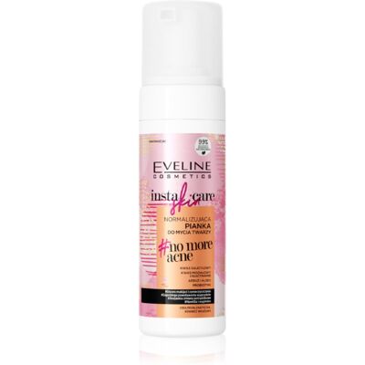 Eveline Cosmetics Insta Skin Care no more acne mousse nettoyante visage 150 ml Eveline Cosmetics Insta Skin Care no more acne mousse nettoyante visage 150 ml