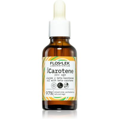 Huile nourrissante Beta Carotene - FlosLek Laboratorium - 30 ml - Visage, cou, décolleté Huile nourrissante Beta Carotene - FlosLek Laboratorium - 30 ml - Visage, cou, décolleté