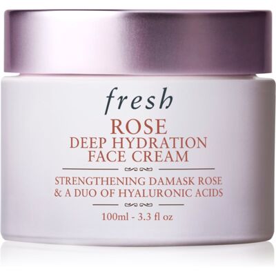 fresh Rose Deep Hydration Face Cream crème hydratante visage à l'acide hyaluronique 100 ml fresh Rose Deep Hydration Face Cream crème hydratante visage à l'acide hyaluronique 100 ml