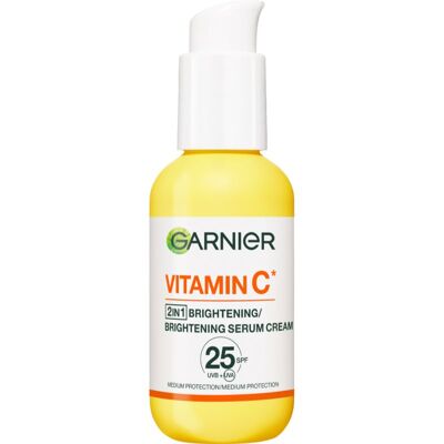 Sérum éclaircissant à la vitamine C Garnier SPF25 - Soins de la peau Sérum éclaircissant à la vitamine C Garnier SPF25 - Soins de la peau