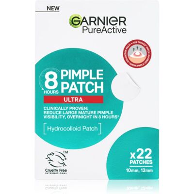 Garnier Pure Active Pimple Patch Ultra patchs à peaux à problèmes anti-acné 22 pcs Garnier Pure Active Pimple Patch Ultra patchs à peaux à problèmes anti-acné 22 pcs