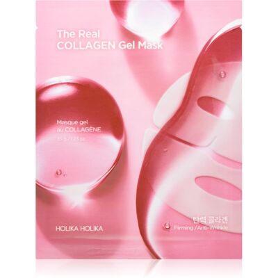 Holika Holika The Real Collagen Gel Mask masque tissu au collagène 35 g Holika Holika The Real Collagen Gel Mask masque tissu au collagène 35 g